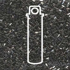 11/0 Cut Miyuki Nickel Plated-approx 21gm Tube (190)