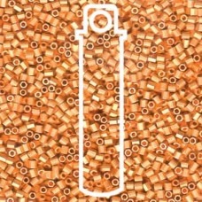 11/0 Seedbead Miyuki 24 Gram Cut Matte 24kt Gold Plated (191F)