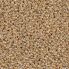 15/0 Seed Bead Galvanized Gold -100 Gm/bg