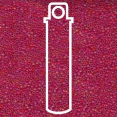 15/0 Round Miyuki Matte Lt.red Ab-apx 8.2gm (140FR)