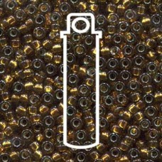 15/0 Round Miyuki Dyed S/l Golden Olive- 8.2gm (1421)