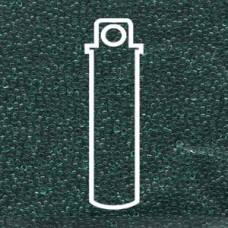 15/0 Miyuki Tr Emerald -appr 8.2gm Tube (147)