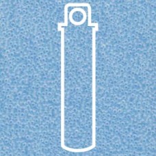 15/0 Round Miyuki Matte Trans Lt.blue-apx 8.2gm (148F)