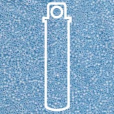 15/0 Round Miyuki Matte Sky Blue-apx 8.2gm (148FR)