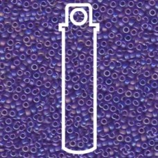 15/0 Round Miyuki Matte Cobalt Ab-apx 8.2gm (151FR)