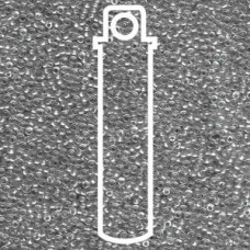 15/0 Round Miyuki Sprkl Dk.grey Lnd Crystal-apx 8.2gm (1559)