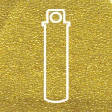 15/0 Miyuki Tr Yellow Luster-appr 8.2gm Tube (163)