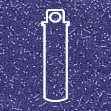 15/0 Miyuki Dyed Sf S/l Violet-appr 8.2gm Tube (1647)