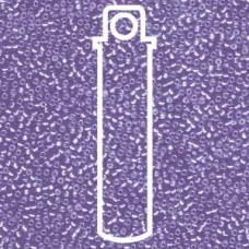 15/0 Round Miyuki Semi-matte S/l Purple-apx 8.2gm (1654)