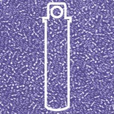 15/0 Round Miyuki Semi-matte S/l Violet-apx 8.2gm (1655)