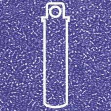 15/0 Round Miyuki Semi-matte S/l Cobalt-apx 8.2gm (1656)