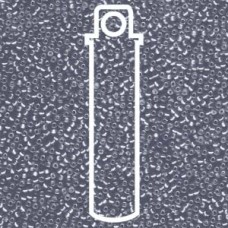 15/0 Round Miyuki Semi-matte S/l Grey-apx 8.2gm (1657)