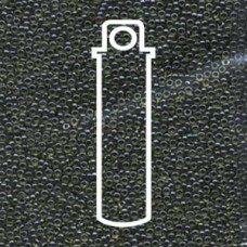 15/0 Miyuki Black Lined Chartreuse-appr 8.2gm Tb (1816)