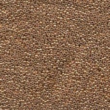 15/0 Miyuki Galvanized Gold-250 Gm (182)