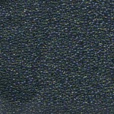 15/0 Miyuki Midnight Blue Lined Topaz Ab-250 Gm (1826)