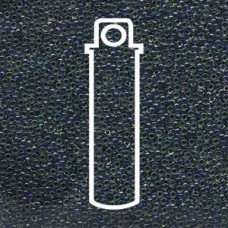 15/0 Miyuki Midnight Blue Lined Topaz Ab-8.2gm Tb (1826)