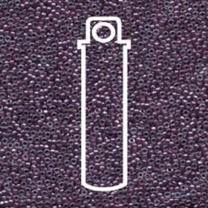 15/0 Miyuki Magenta Lined Amethyst-appr 8.2gm Tube