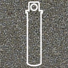 15/0 Round Miyuki Trans Gold Grey Lstr-apx 8.2gm (1881)