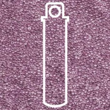 15/0 Round Miyuki Trans Lustr Red Met-apx 8.2gm (1883)