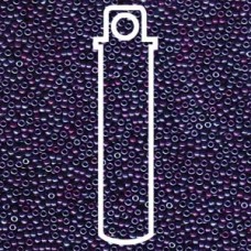 15/0 Round Miyuki Met Midnight Purple-apx 8.2gm (1899)