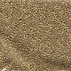 15/0 Miyuki Matte 24kt Gold Plated-50 Gm (191F)