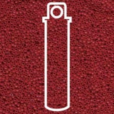 15/0 Round Miyuki Opaque Red Lstr-apx 8.2gm (1943)