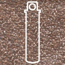 15/0 Round Miyuki Copper Lnd Crystal-apx 8.2gm (197)