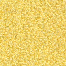 15/0 Miyuki Yellow Lined Crystal-250 Gm (201)