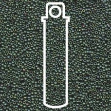 15/0 Round Miyuki Matte Met Sage Lstr-apx 8.2gm (2031)