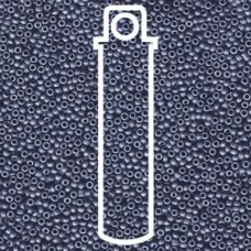 15/0 Round Miyuki Matte Met Sapphire Blue-apx 8.2gm (2075)