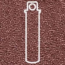 15/0 Round Miyuki Matte Red-apx 8.2gm (2076)