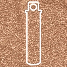 15/0 Round Miyuki Lined Beige Ab-apx 8.2gm (2199)