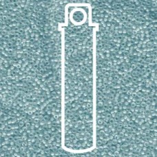 15/0 Round Miyuki Lined Aqua Mist Ab-apx 8.2gm (2207)