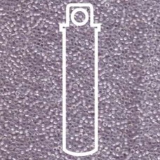 15/0 Round Miyuki Lined Pale Lavender Ab-apx 8.2gm (2209)