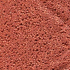 15/0 Seed Bead Burnt Sienna -100 Gm/bg