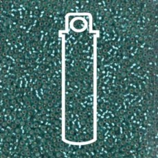 15/0 Miyuki Matte S/l Teal-appr 8.2gm Tube (2425F)