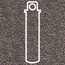 15/0 Round Miyuki Trans Grey Iris-apx 8.2gm (2440)