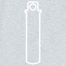 15/0 Round Miyuki Trans Cry Ivory Gold Lstr -apx 8.2gm (2442)