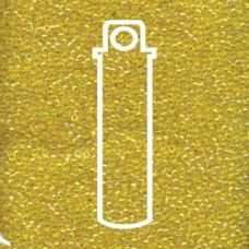 15/0 Miyuki Tr Yellow Ab Appr 8.2gm Tube (252)