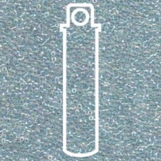 15/0 Round Miyuki Lined Lt Seafoam Ab -apx 8.2gm (263)