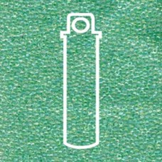 15/0 Miyuki Lt Mint Green Crystal Ab-appr 8.2gm Tb (271)