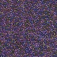 Lined Purple/gold Mix Miyuki 15/0 250gm (3056)
