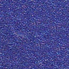 15/0 Seed Bead Cobalt Lnd Sapphire Ab-250gm/bg (353)