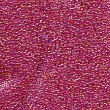 15/0 Miyuki Hot Pink Lined Crystal Ab-250 Gm (355)