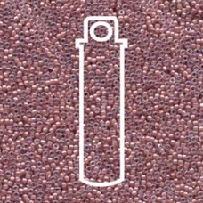 15/0 Miyuki Lined Berry Luster-appr 8.2gm Tube (364)