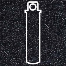 15/0 Round Miyuki Black -apx 8.2gm (401)