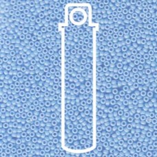 15/0 Round Miyuki Opaque Light Blue-apx 8.2gm (413)