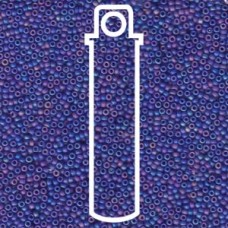 15/0 Round Miyuki Matte Opaque Cobalt Ab-apx 8.2gm (414FR)