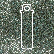 15/0 Round Picasso Seafoam Green -apx 8.2gm/tb