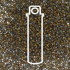 15/0 Round Picasso Brown -apx 8.2gm/tb